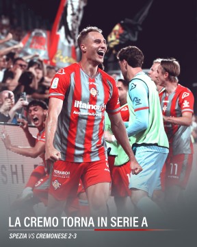Pemain US Cremonese Emil Audero. (Instagram @uscremonese)